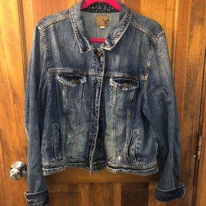 American Eagle medium wash denim jacket